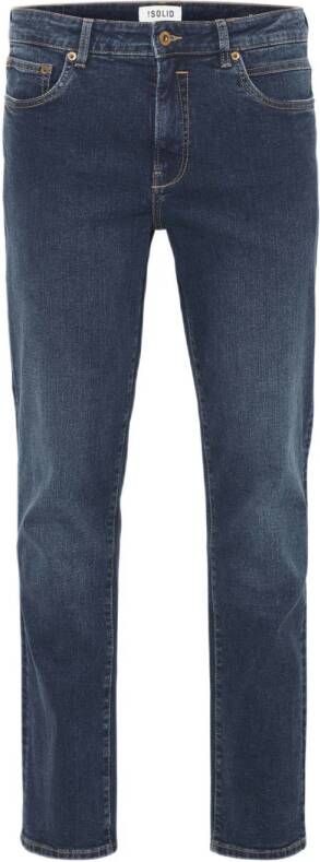 Solid regular fit jeans Ryder dark blue denim