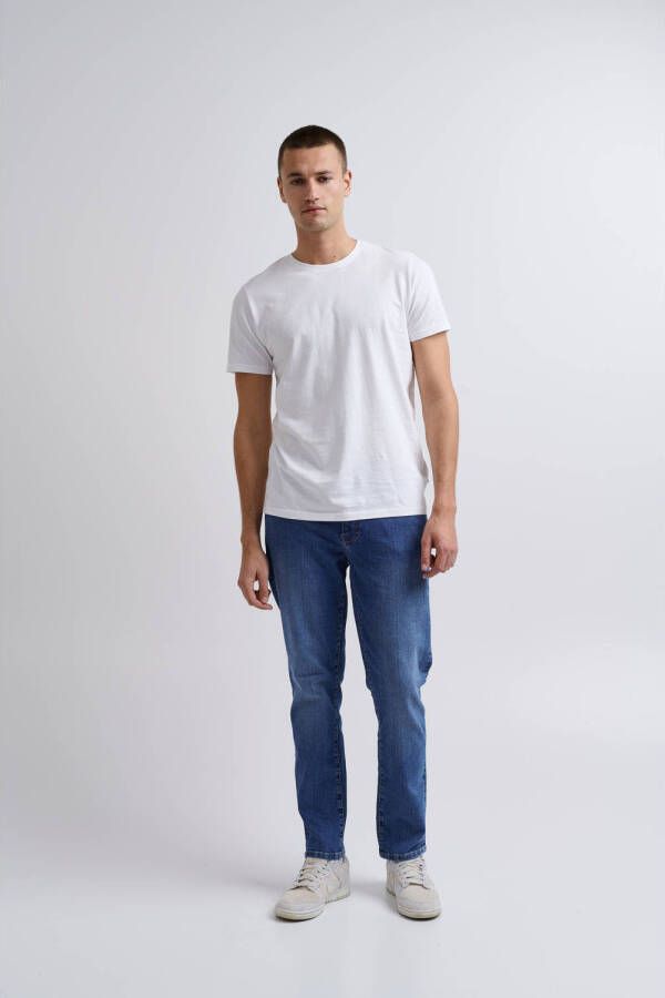Solid regular fit jeans Ryder middle blue denim