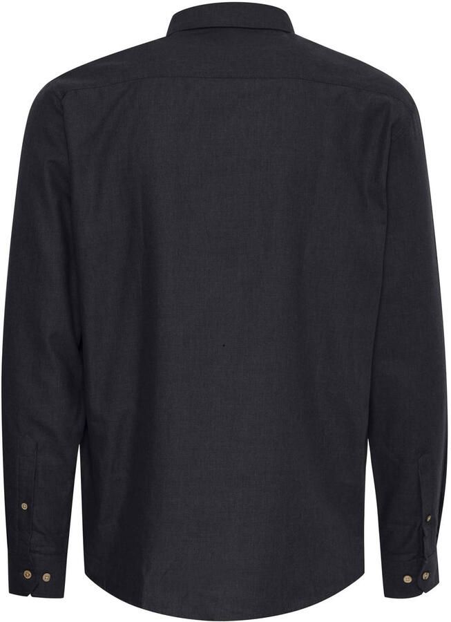 Solid Overhemd Lange Mouw Pete Normaal Shirt