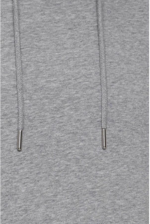 !solid Hoodie met kangoeroezak model 'Lenz'