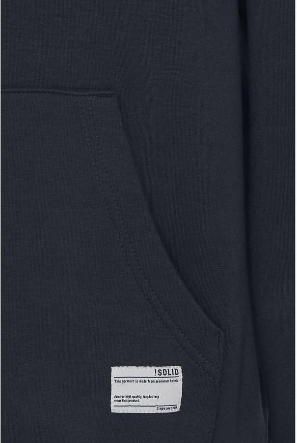 !solid Hoodie met kangoeroezak model 'Lenz' - Foto 3