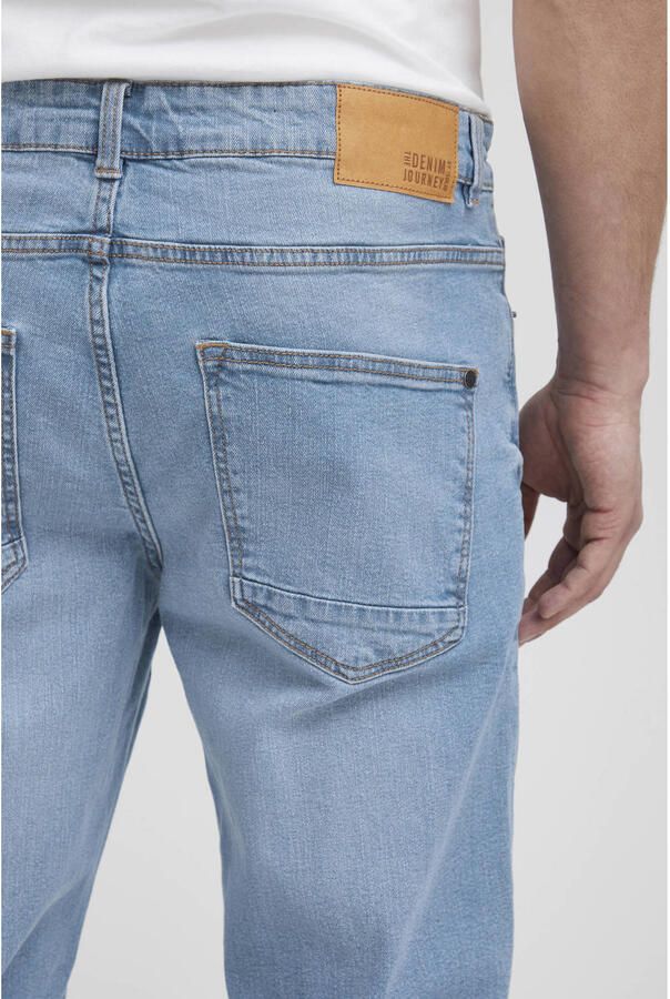 Solid regular fit jeans SDRyder light blue denim