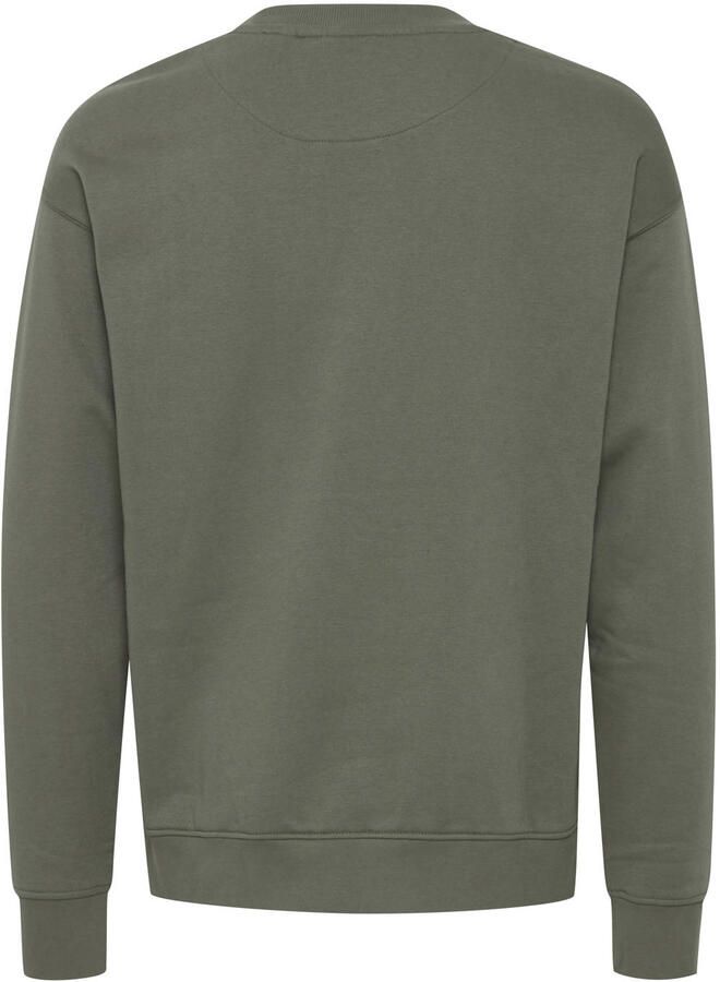 Solid sweater SDLenz olijfgroen