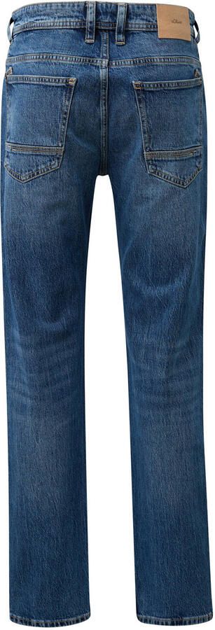 S.Oliver Benito straight leg jeans donkerblauw - Foto 2