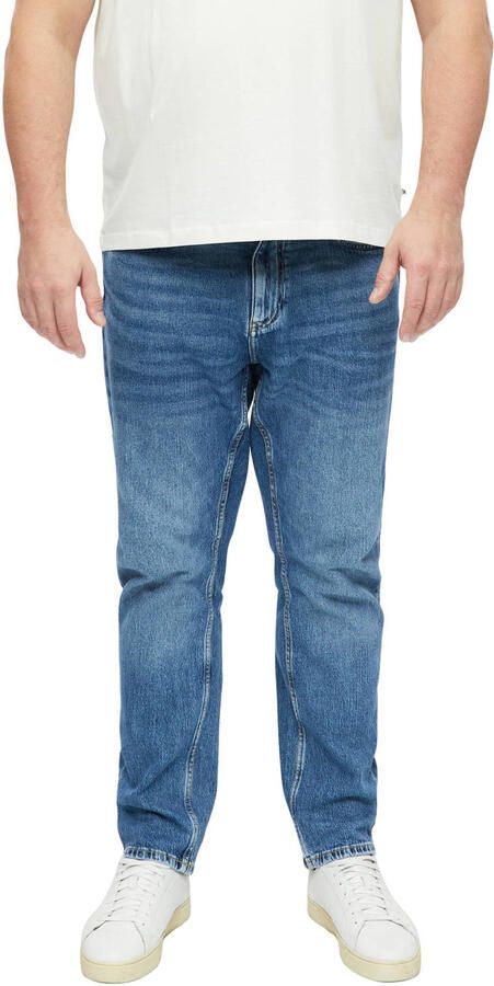 S.Oliver Big Size Casby relaxed fit straight leg jeans blauw