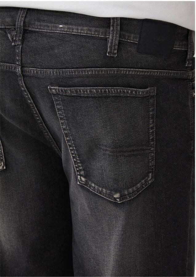 S.Oliver Big Size denim relaxed denim short zwart