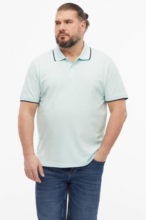 S.Oliver Big Size polo turquoise
