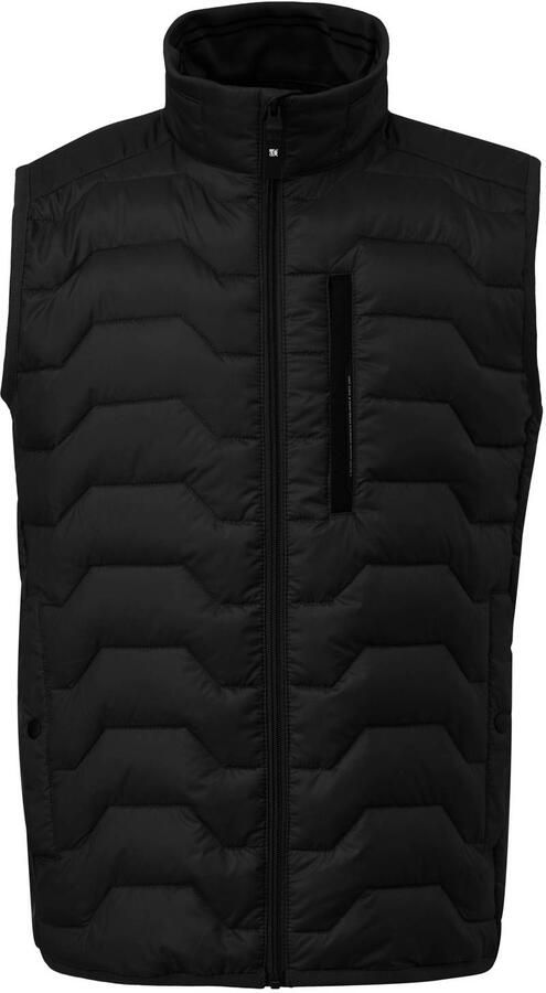 S.Oliver Big Size quilted bodywarmer zwart