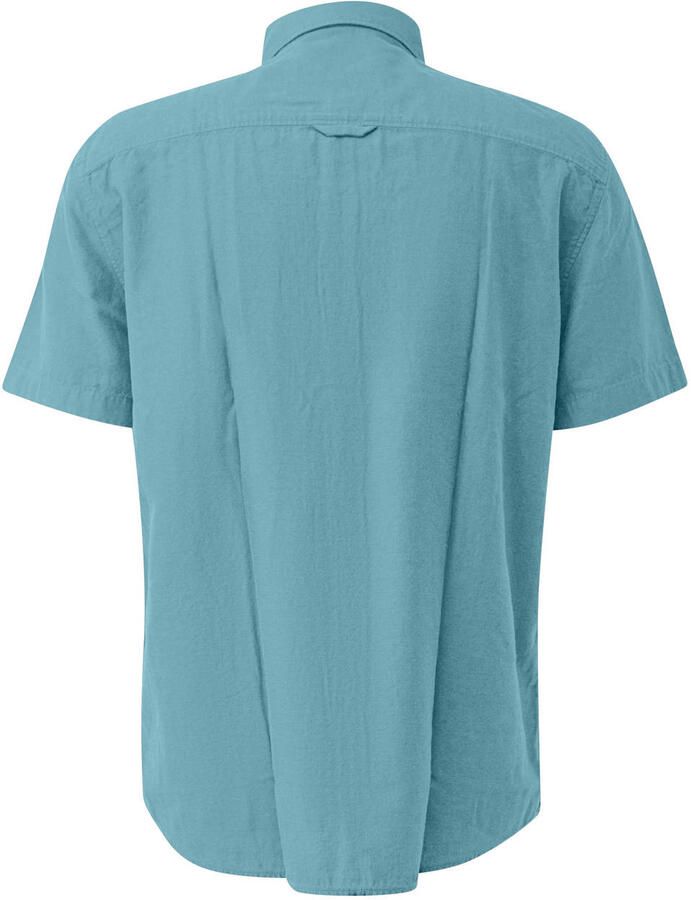 S.Oliver Big Size regular casual overhemd blauw - Foto 2