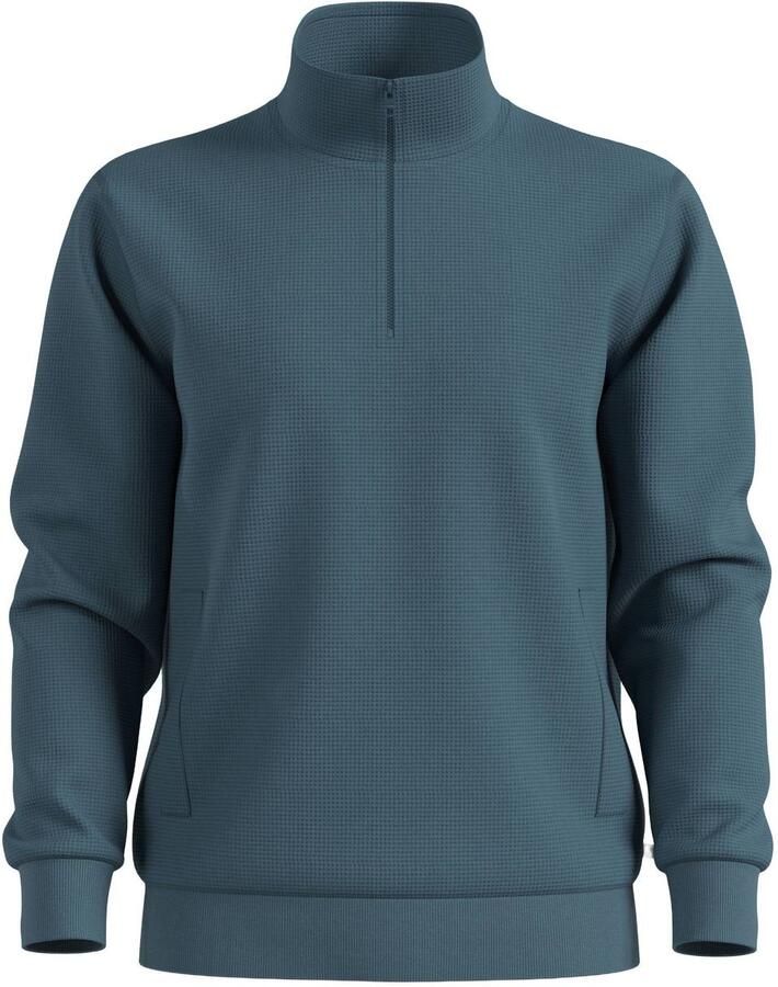 S.Oliver regular fit sweater blauw