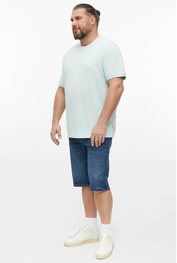 S.Oliver Big Size regular fit T-shirt turquoise - Foto 2