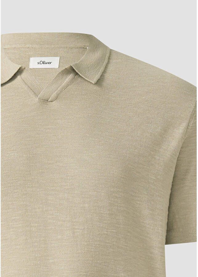 S.Oliver Big Size regular polo beige - Foto 2