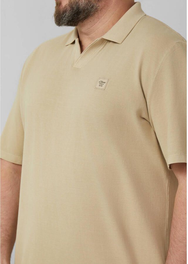 S.Oliver Big Size regular polo beige - Foto 2