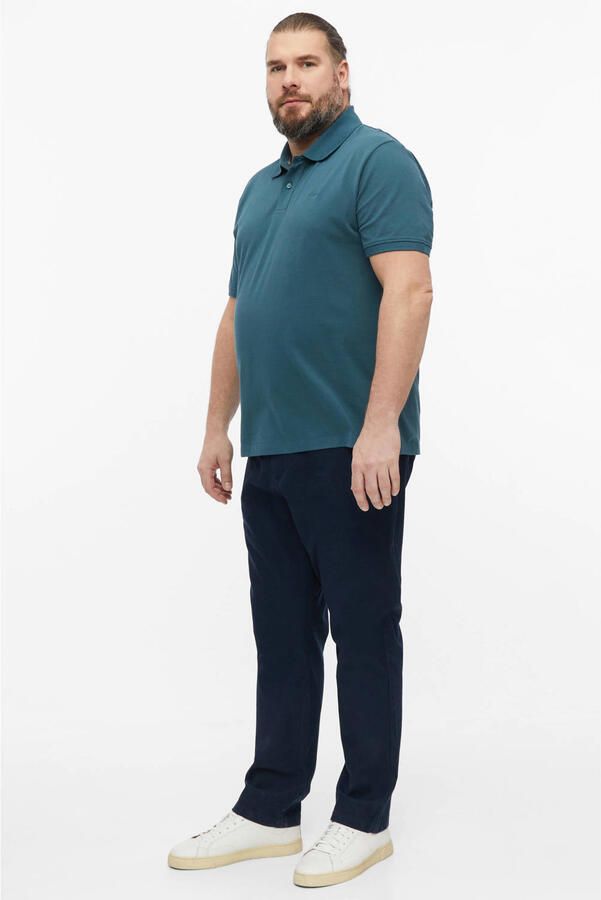 S.Oliver Big Size regular polo blauw - Foto 2
