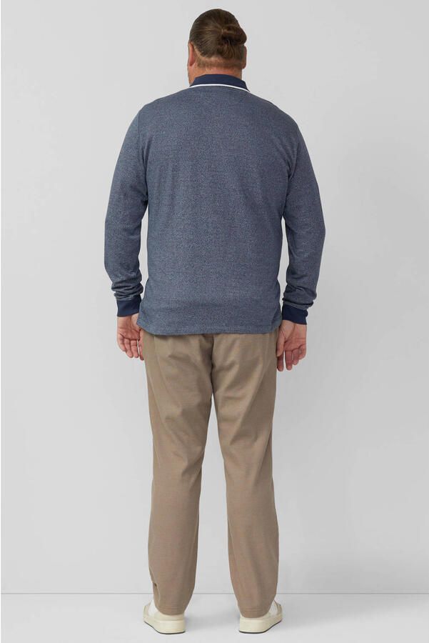 S.Oliver Big Size regular polo donkerblauw - Foto 3