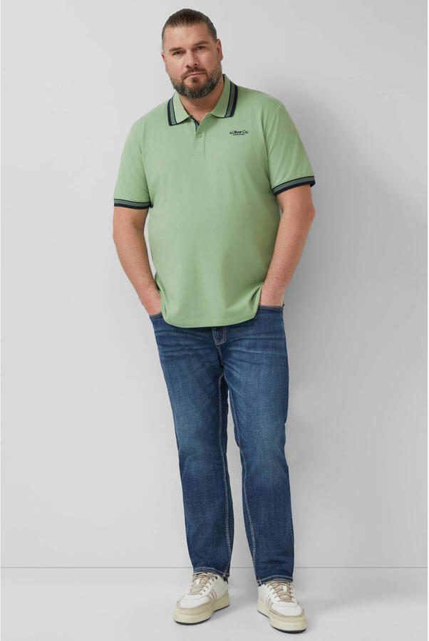 S.Oliver Big Size regular polo lichtgroen - Foto 2