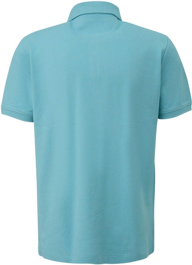 S.Oliver Big Size regular polo Plus Size turquoise - Foto 2