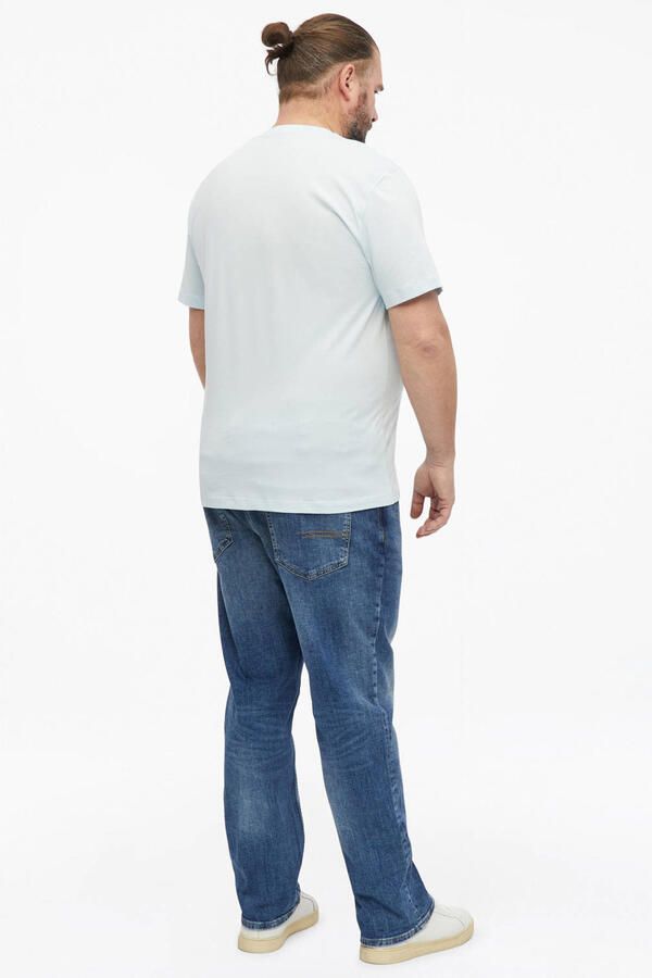 S.Oliver Big Size regular T-shirt lichtblauw - Foto 2