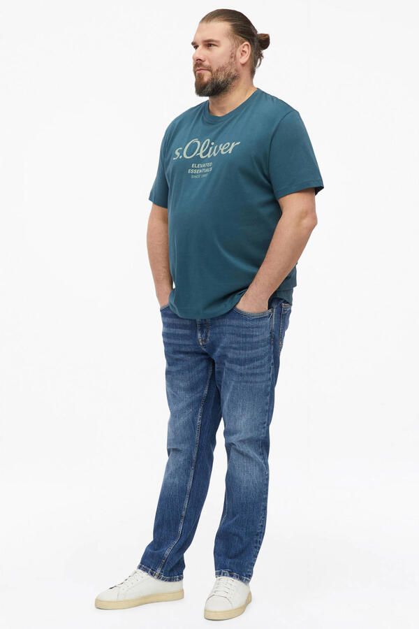 S.Oliver Big Size regular T-shirt petrol - Foto 2