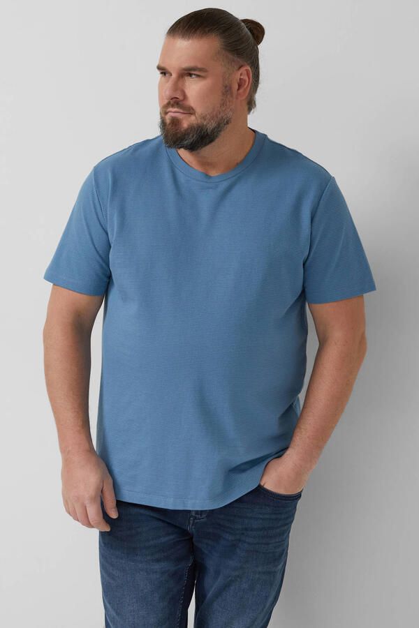 S.Oliver Big Size regular T-shirt turquoise
