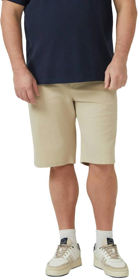 S.Oliver Big Size relaxed chino short beige