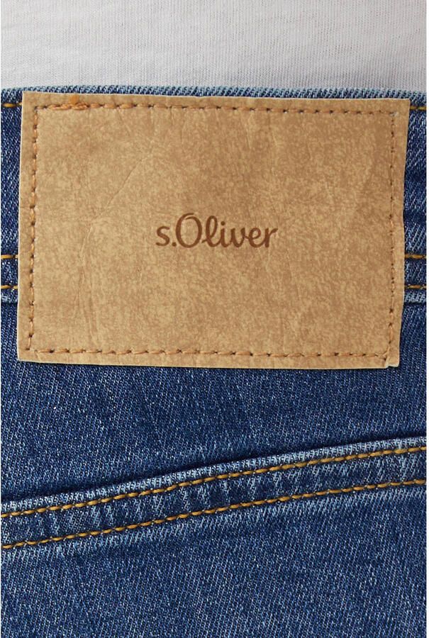 S.Oliver Big Size straight leg jeans blauw - Foto 2