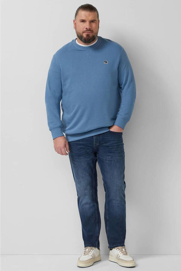 S.Oliver Big Size sweater Plus Size blauw - Foto 2