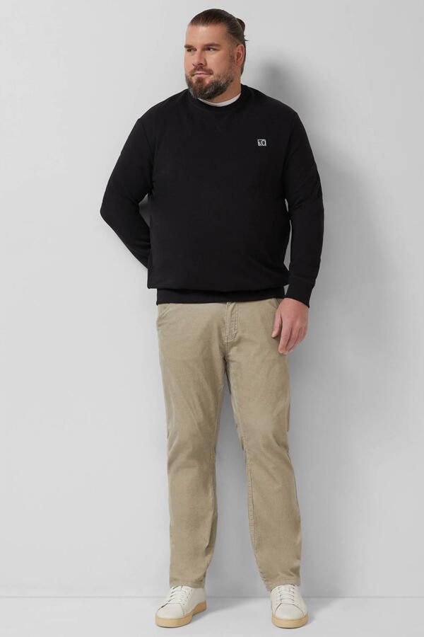 S.Oliver Big Size sweater Plus Size zwart - Foto 3