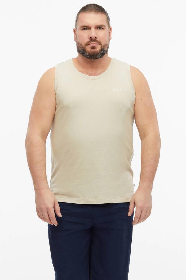 S.Oliver Big Size tanktop beige