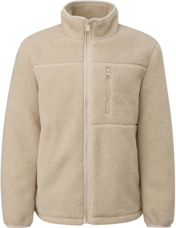 S.Oliver Big Size teddy jas beige