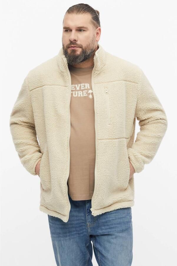 S.Oliver Big Size teddy jas beige - Foto 1