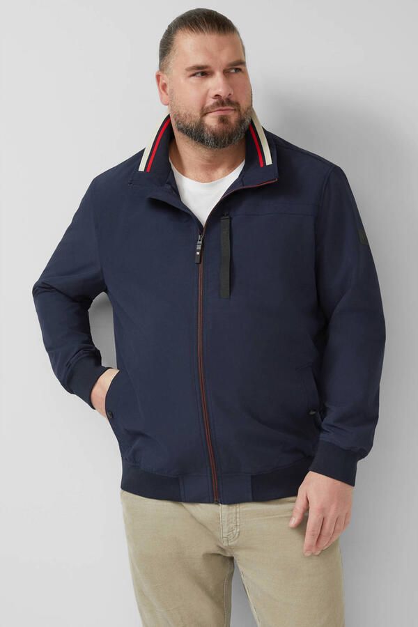 S.Oliver Big Size tussenjas Plus Size donkerblauw