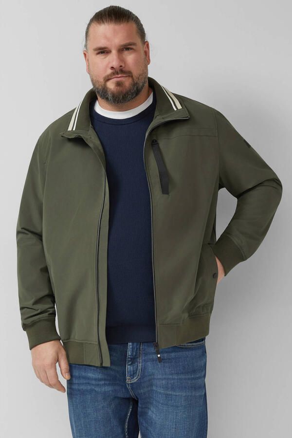 S.Oliver Big Size tussenjas Plus Size donkergroen - Foto 3