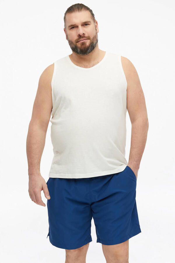 S.Oliver Big Size zwemshort blauw