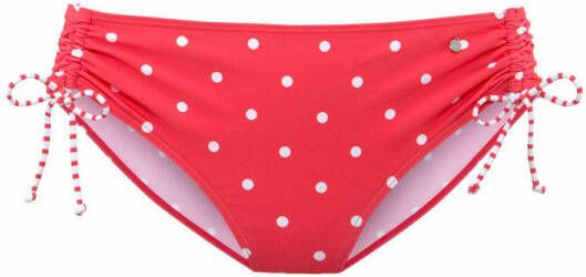 S.Oliver bikinibroekje met stippen rood wit