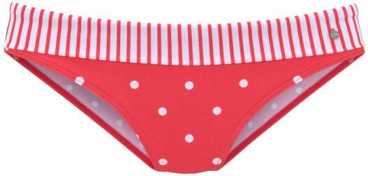 S.Oliver RED LABEL Beachwear Bikinibroekje AUDREY met omslagband en motievenmix