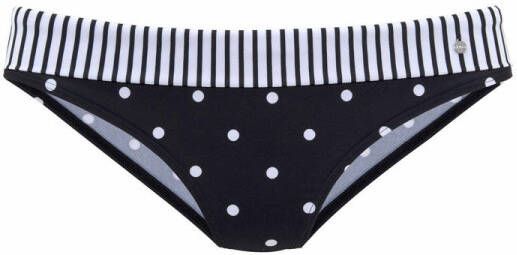 S.Oliver RED LABEL Beachwear Beugelbikinitop in bandeaumodel AUDREY met motievenmix van stippen en strepen - Foto 1