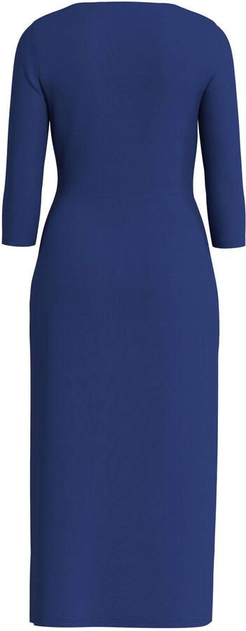 S.Oliver BLACK LABEL Getailleerde vrijetijdsjurk met knoopdetail