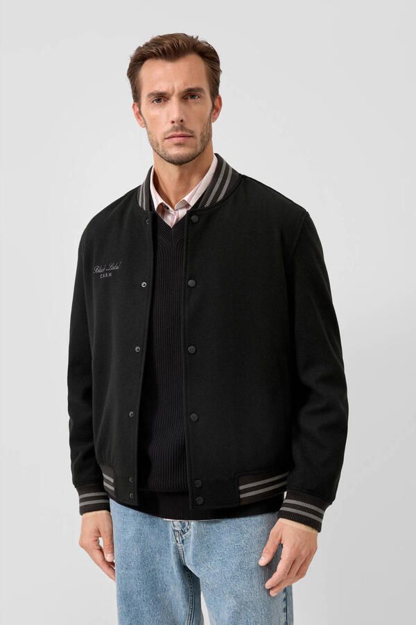 S.Oliver BLACK LABEL baseball jacket zwart