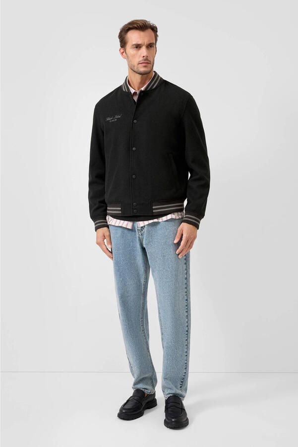 S.Oliver BLACK LABEL baseball jacket zwart - Foto 2