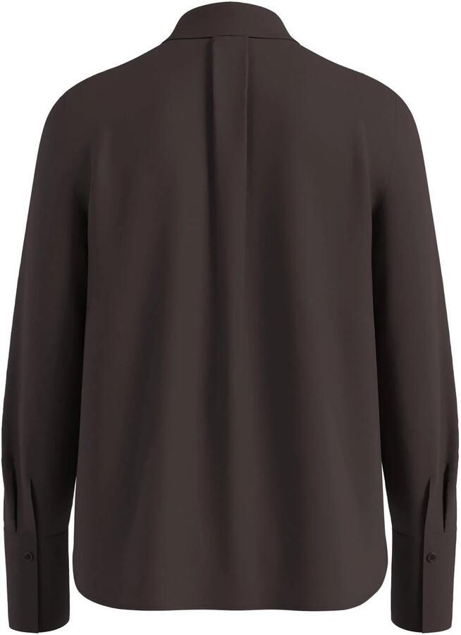 S.Oliver BLACK LABEL Regular fit blouse met lange mouwen van pure viscose