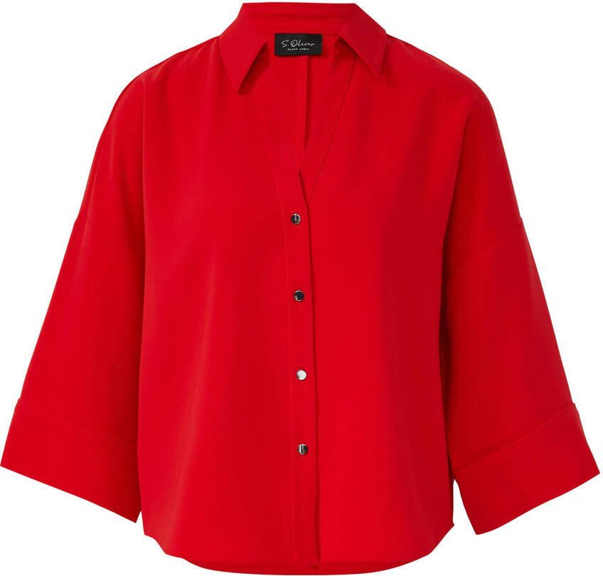 S.Oliver BLACK LABEL blouse rood - Foto 2