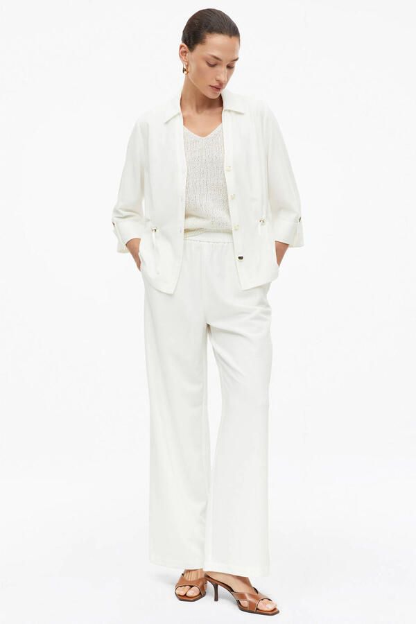 S.Oliver BLACK LABEL regular fit korte blazer met viscose - Foto 2