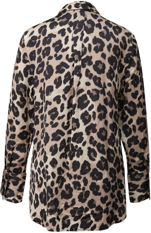 S.Oliver BLACK LABEL Regular fit blouse met lange mouwen van pure viscose - Foto 2