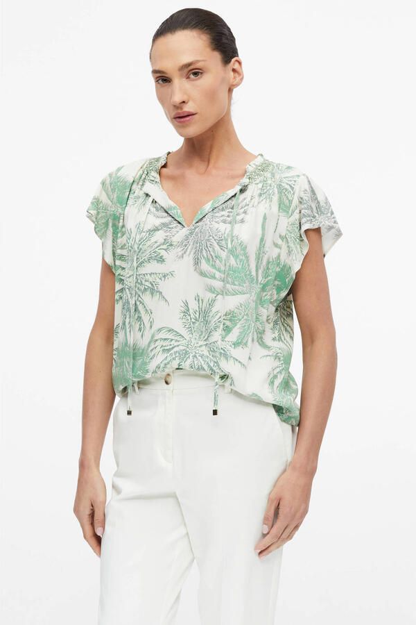 S.Oliver BLACK LABEL Loose fit blouse van 100% viscose - Foto 2