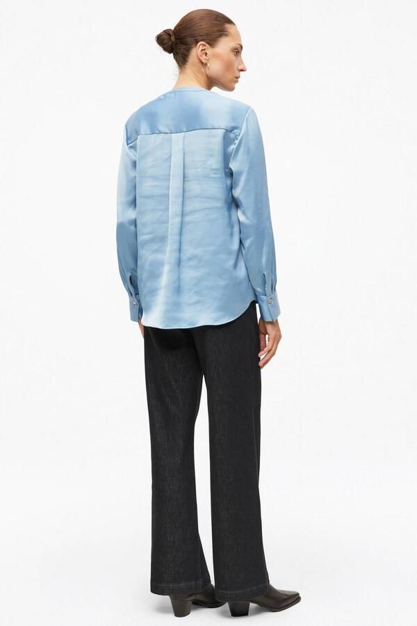 S.Oliver BLACK LABEL blousetop lichtblauw - Foto 2
