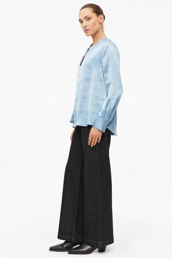 S.Oliver BLACK LABEL blousetop lichtblauw - Foto 3