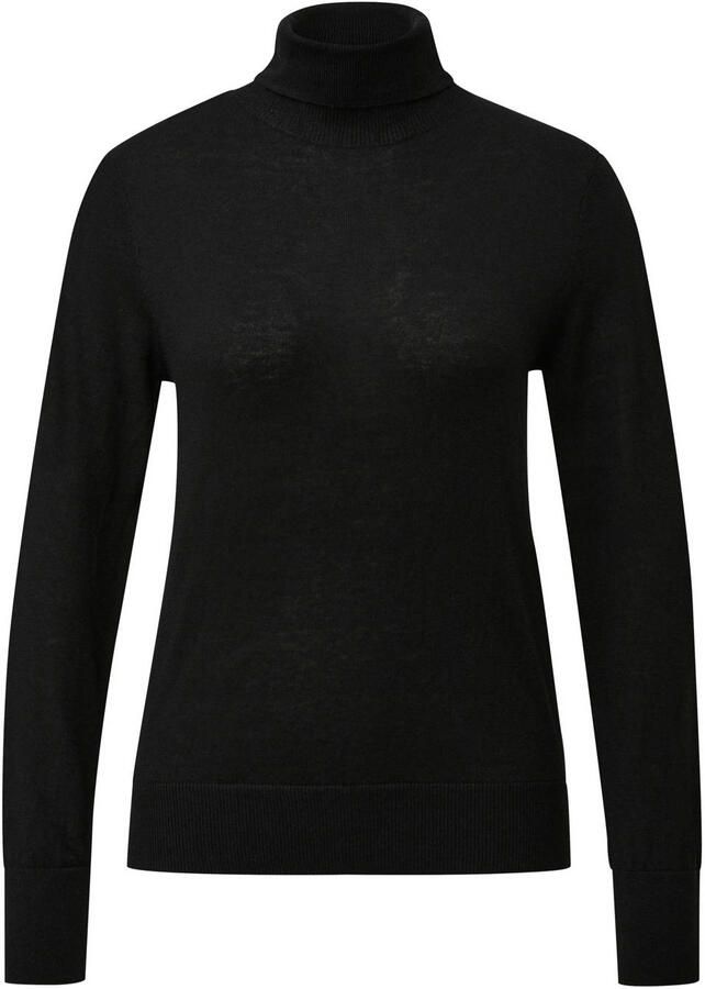 S.Oliver BLACK LABEL coltrui met wol zwart