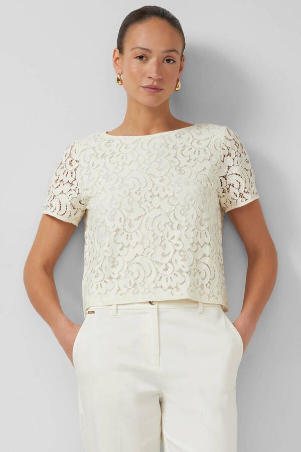 S.Oliver BLACK LABEL regular fit blouse met katoen