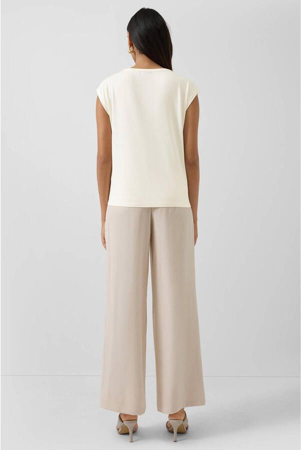 S.Oliver BLACK LABEL regular fit T-shirt van viscosemix - Foto 2